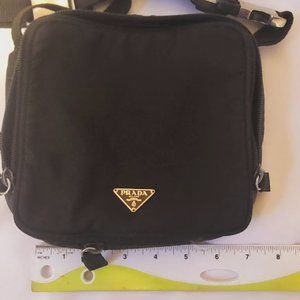 Prada black crossbody / belt bag